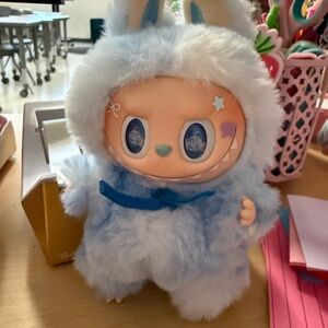 Adorable Blue Bunny Plush Toy